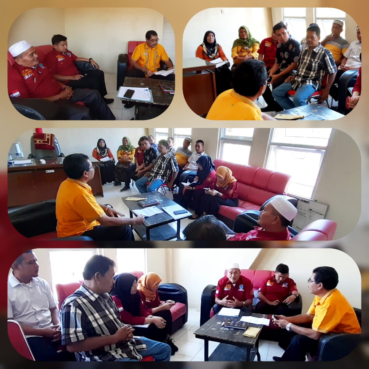Pemetaan Wilayah Lokasi Pascarehab oleh BNNK Tapanuli Selatan (Kelurahan Wek I dan Desa Napa)